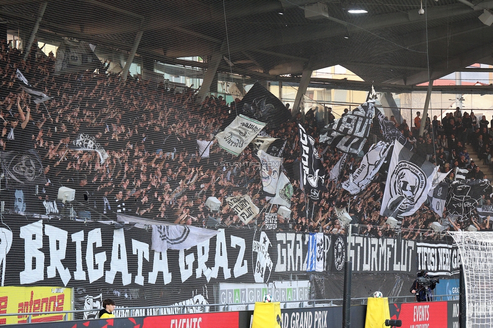 Sturm Graz - Altach
Oesterreichische Fussball Bundesliga, 22. Runde, SK Sturm Graz - SCR Altach, Stadion Liebenau Graz, 08.03.2026. Foto zeigt Fans von Sturm
