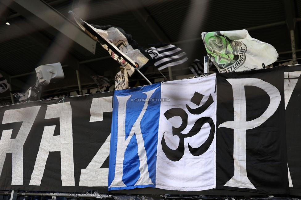 Sturm Graz - Altach
Oesterreichische Fussball Bundesliga, 22. Runde, SK Sturm Graz - SCR Altach, Stadion Liebenau Graz, 08.03.2026. Foto zeigt Fans von Sturm
