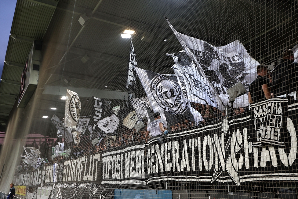Sturm Graz - Altach
Oesterreichische Fussball Bundesliga, 22. Runde, SK Sturm Graz - SCR Altach, Stadion Liebenau Graz, 08.03.2026. Foto zeigt Fans von Sturm
