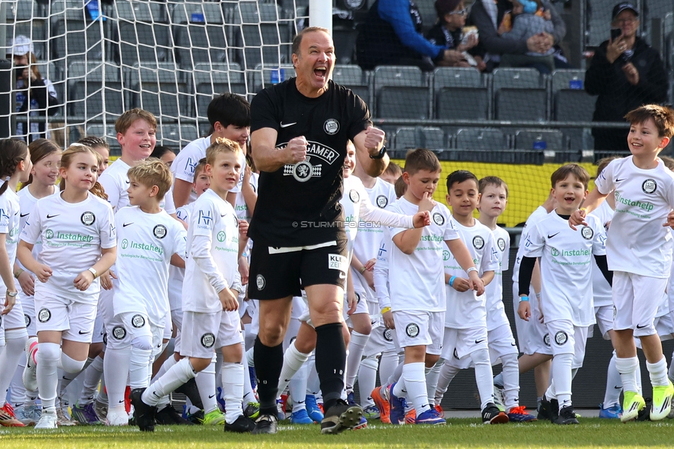 Sturm Graz - Altach
Oesterreichische Fussball Bundesliga, 22. Runde, SK Sturm Graz - SCR Altach, Stadion Liebenau Graz, 08.03.2026. Foto zeigt Mario Haas (ehem. Spieler Sturm)
