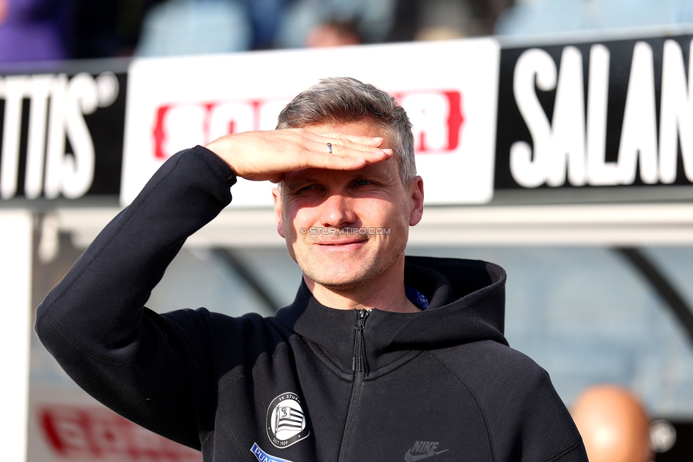 Sturm Graz - Altach
Oesterreichische Fussball Bundesliga, 22. Runde, SK Sturm Graz - SCR Altach, Stadion Liebenau Graz, 08.03.2026. Foto zeigt Michael Parensen (sportl. Geschaeftsfuehrer Sturm)
