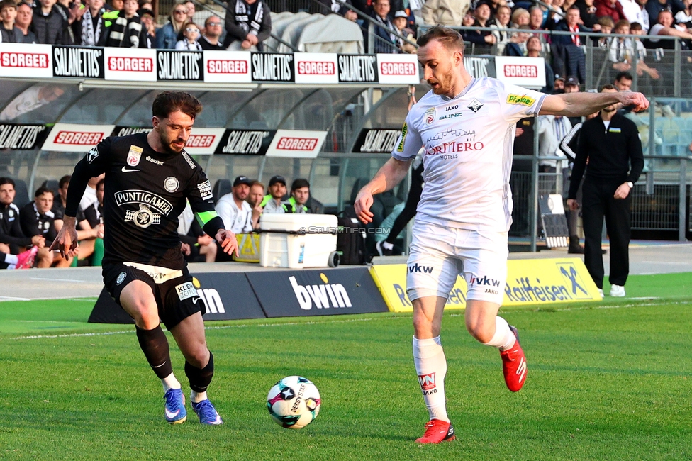 Sturm Graz - Altach
Oesterreichische Fussball Bundesliga, 22. Runde, SK Sturm Graz - SCR Altach, Stadion Liebenau Graz, 08.03.2026. Foto zeigt Otar Kiteishvili (Sturm)
