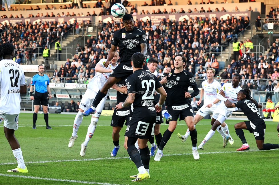 Sturm Graz - Altach
Oesterreichische Fussball Bundesliga, 22. Runde, SK Sturm Graz - SCR Altach, Stadion Liebenau Graz, 08.03.2026. Foto zeigt Jeyland Mitchell (Sturm)
