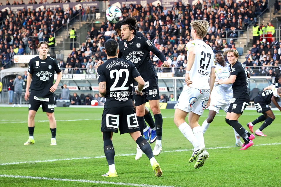 Sturm Graz - Altach
Oesterreichische Fussball Bundesliga, 22. Runde, SK Sturm Graz - SCR Altach, Stadion Liebenau Graz, 08.03.2026. Foto zeigt Albert Vallci (Sturm)
