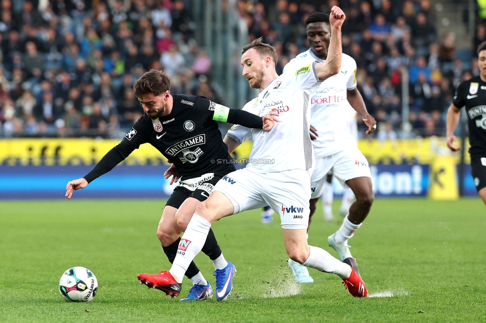 Sturm Graz - Altach
Oesterreichische Fussball Bundesliga, 22. Runde, SK Sturm Graz - SCR Altach, Stadion Liebenau Graz, 08.03.2026. Foto zeigt Otar Kiteishvili (Sturm)

