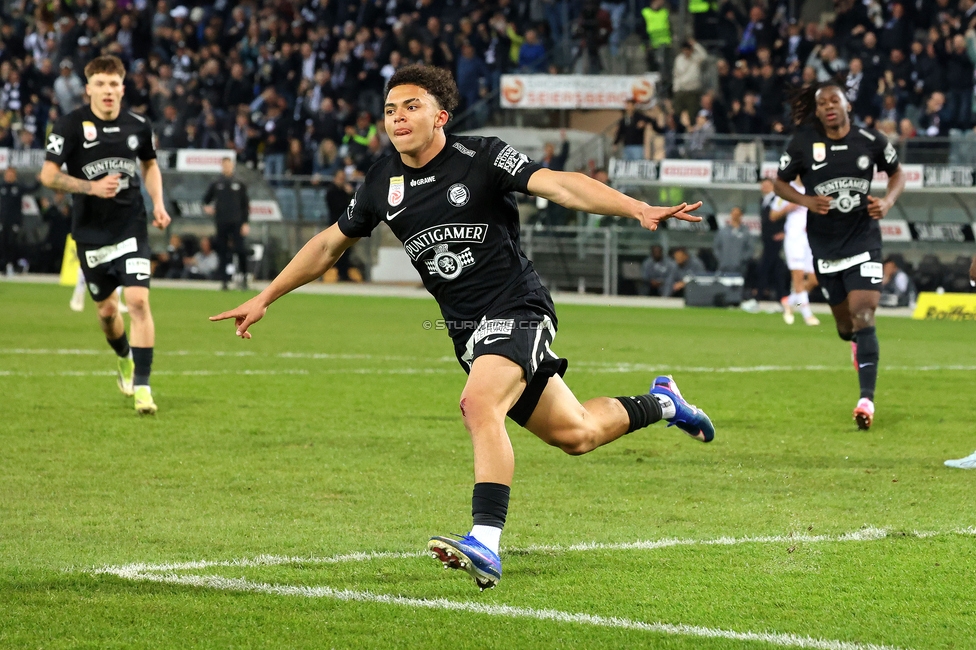 Sturm Graz - Altach
Oesterreichische Fussball Bundesliga, 22. Runde, SK Sturm Graz - SCR Altach, Stadion Liebenau Graz, 08.03.2026. Foto zeigt Jacob Peter Hoedl (Sturm)
