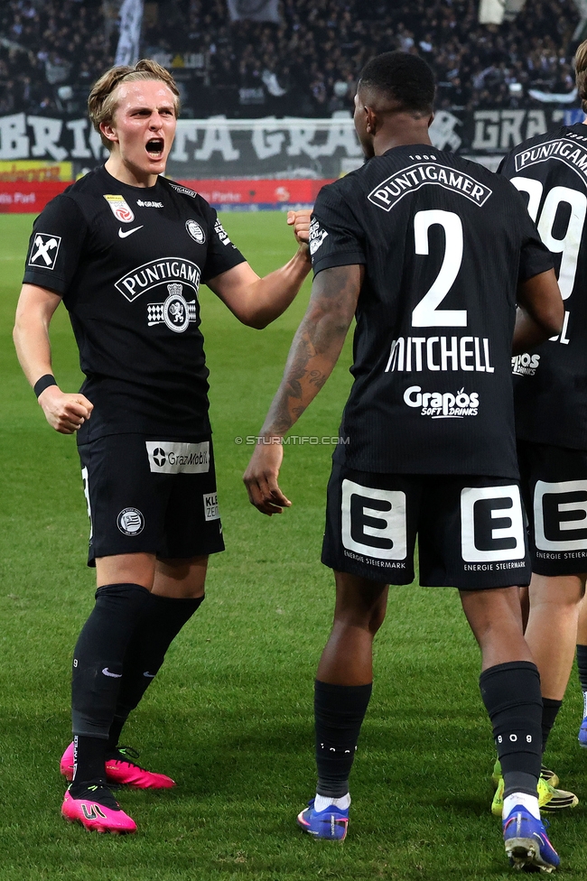 Sturm Graz - Altach
Oesterreichische Fussball Bundesliga, 22. Runde, SK Sturm Graz - SCR Altach, Stadion Liebenau Graz, 08.03.2026. Foto zeigt Paul Koller (Sturm)
