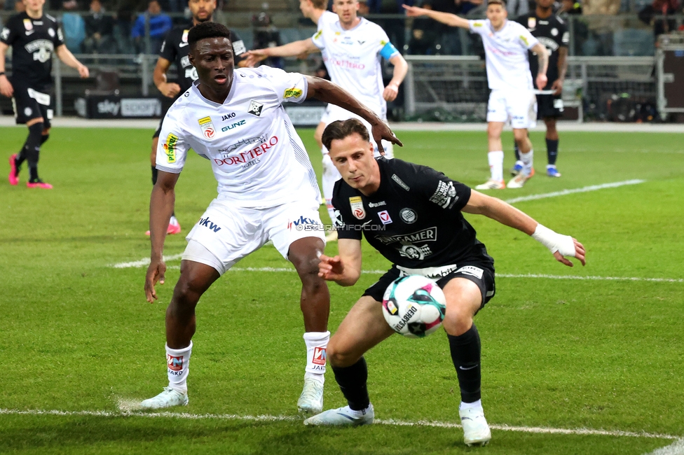Sturm Graz - Altach
Oesterreichische Fussball Bundesliga, 22. Runde, SK Sturm Graz - SCR Altach, Stadion Liebenau Graz, 08.03.2026. Foto zeigt Belmin Beganovic (Sturm)
