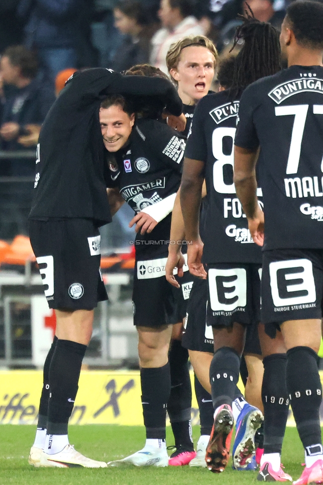Sturm Graz - Altach
Oesterreichische Fussball Bundesliga, 22. Runde, SK Sturm Graz - SCR Altach, Stadion Liebenau Graz, 08.03.2026. Foto zeigt Belmin Beganovic (Sturm)
