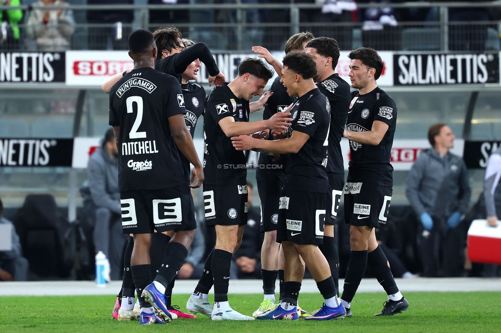 Sturm Graz - Altach
Oesterreichische Fussball Bundesliga, 22. Runde, SK Sturm Graz - SCR Altach, Stadion Liebenau Graz, 08.03.2026. Foto zeigt Belmin Beganovic (Sturm)
