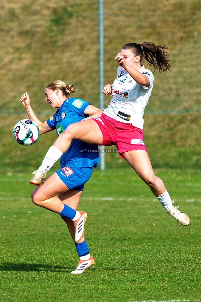 Neulengbach - Sturm Damen
OEFB Frauen Bundesliga, 16. Runde, USV Neulengbach - SK Sturm Graz Damen, Wienerwaldstadion Neulengbach, 14.03.2026

Foto zeigt Elisabeth Brandl (Sturm Damen)
