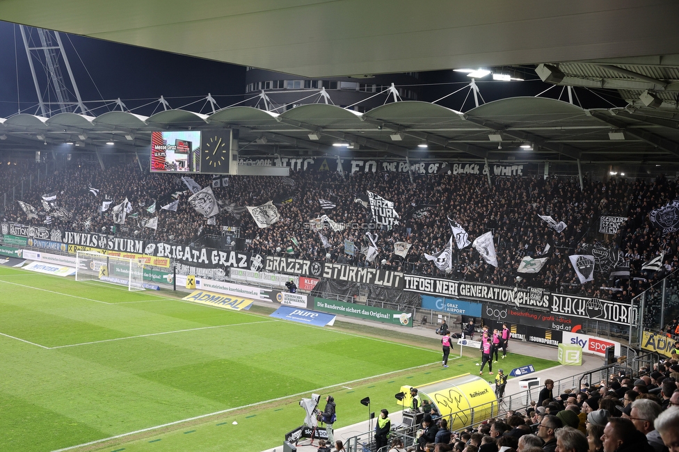 Sturm Graz - RB Salzburg
Oesterreichische Fussball Bundesliga, 24. Runde, SK Sturm Graz - FC RB Salzburg, Stadion Graz-Liebenau, 20.03.2026. 

Foto zeigt Fans von Sturm
