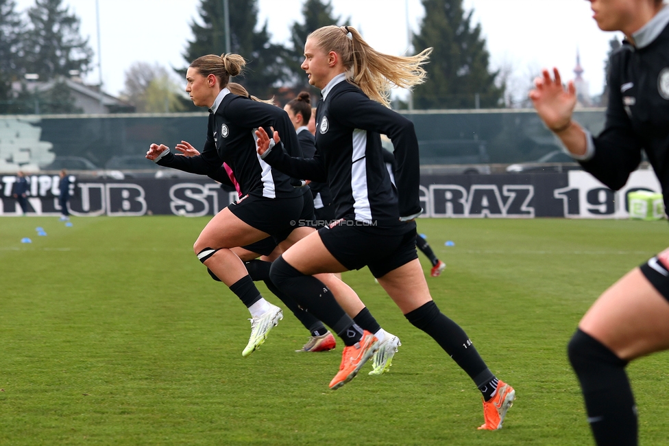 Sturm Damen - BW Linz
OEFB Frauen Bundesliga, 17. Runde, SK Sturm Graz Damen - BW Linz, Trainingszentrum Messendorf, 21.03.2026. Foto zeigt Sandra Jakobsen (Sturm Damen)
