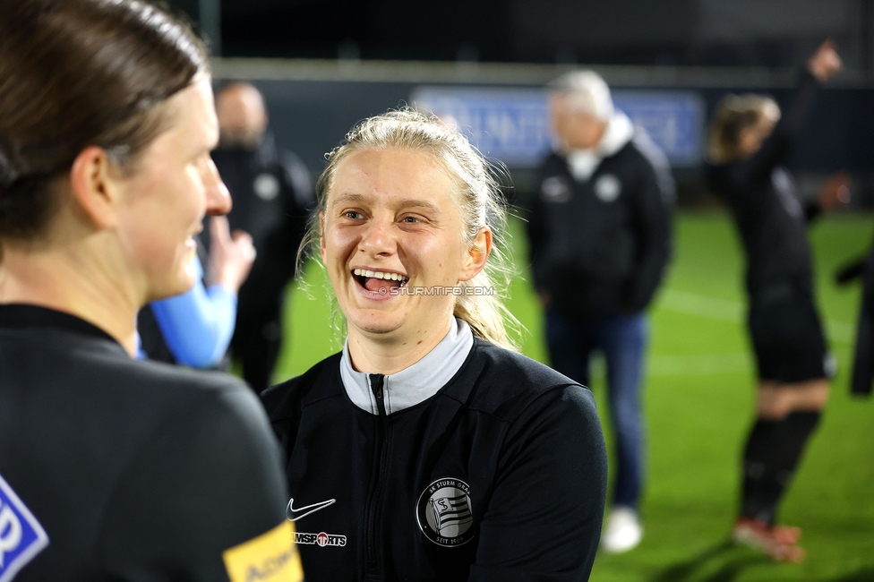 Sturm Damen - BW Linz
OEFB Frauen Bundesliga, 17. Runde, SK Sturm Graz Damen - BW Linz, Trainingszentrum Messendorf, 21.03.2026. Foto zeigt Sandra Jakobsen (Sturm Damen)
