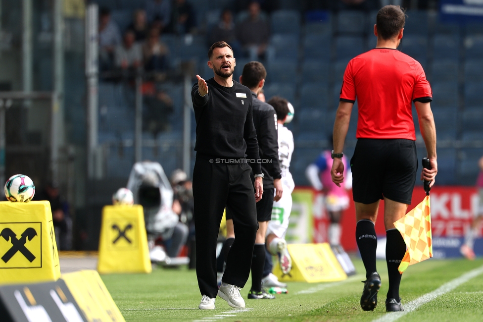 Sturm Graz - Hartberg
Oesterreichische Fussball Bundesliga, 26. Runde, SK Sturm Graz - TSV Hartberg, Stadion Graz-Liebenau, 12.04.2026. 

Foto zeigt Fabio Ingolitsch (Cheftrainer Sturm)
