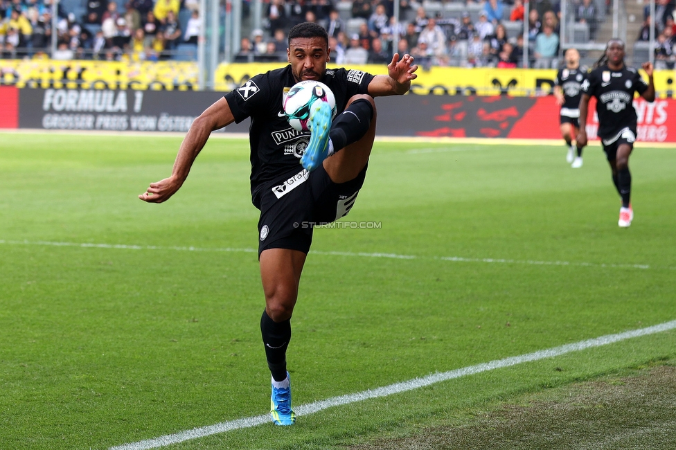 Sturm Graz - Hartberg
Oesterreichische Fussball Bundesliga, 26. Runde, SK Sturm Graz - TSV Hartberg, Stadion Graz-Liebenau, 12.04.2026. 

Foto zeigt Maurice Maximilian Malone (Sturm)
