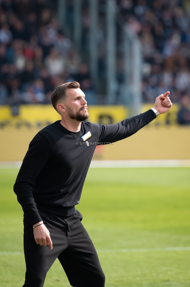 Sturm Graz - Hartberg
Oesterreichische Fussball Bundesliga, 26. Runde, SK Sturm Graz - TSV Hartberg, Stadion Graz-Liebenau, 12.04.2026. 

Foto zeigt Fabio Ingolitsch (Cheftrainer Sturm)
