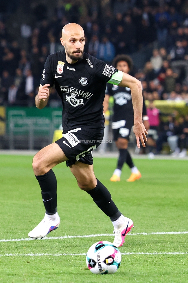 Sturm Graz - LASK
Oesterreichische Fussball Bundesliga, 28. Runde, SK Sturm Graz - LASK, Stadion Graz-Liebenau, 22.04.2026. 

Foto zeigt Jon Gorenc-Stankovic (Sturm)
