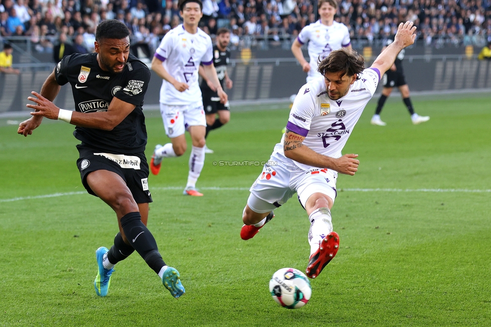 Sturm Graz - Austria Wien
Oesterreichische Fussball Bundesliga, 29. Runde, SK Sturm Graz - FK Austria Wien, Stadion Graz-Liebenau, 26.04.2026. 

Foto zeigt Maurice Maximilian Malone (Sturm)
