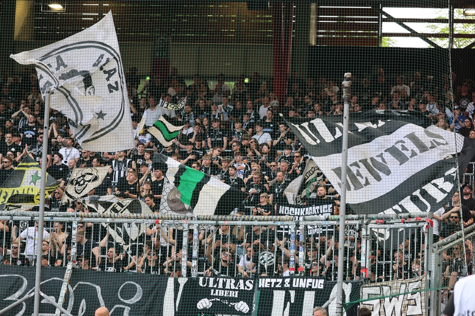 RB Salzburg - Sturm Graz
Oesterreichische Fussball Bundesliga, 30. Runde, FC RB Salzburg - SK Sturm Graz, Stadion Wals-Siezenheim, 03.05.2026.Foto zeigt Axel Kayombo (Sturm)
