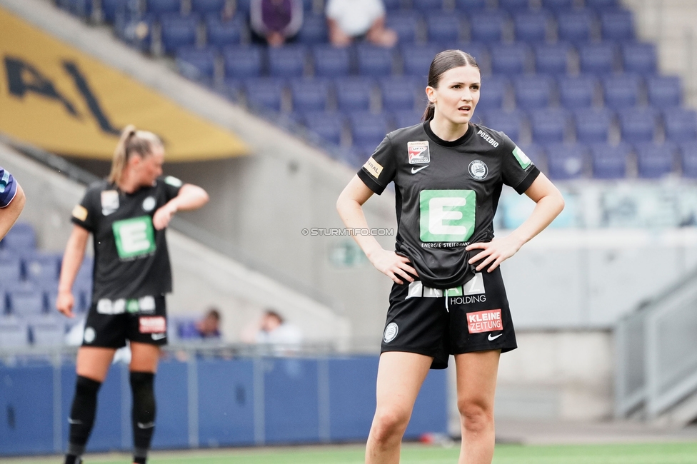 Austria Wien - Sturm Damen
OEFB Frauen Bundesliga, 3. Runde Play-Off, FK Austria Wien - SK Sturm Graz Damen, Generali Arena Wien, 09.05.2026. Foto zeigt Marie Spiess (Sturm Damen)

