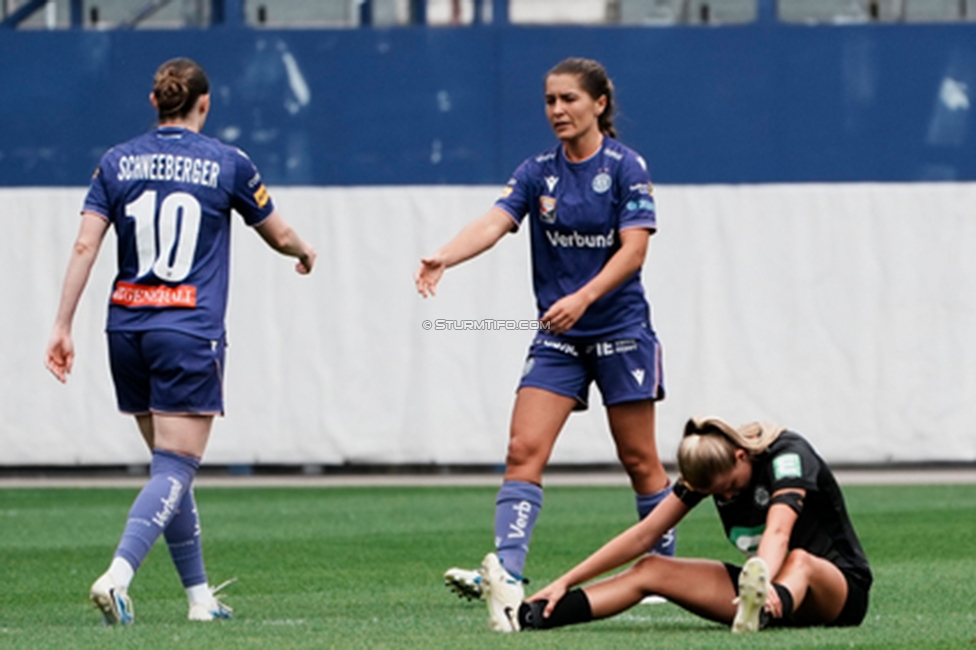 Austria Wien - Sturm Damen
OEFB Frauen Bundesliga, 3. Runde Play-Off, FK Austria Wien - SK Sturm Graz Damen, Generali Arena Wien, 09.05.2026. Foto zeigt Laura Lillholm-Petersen (Sturm Damen)
