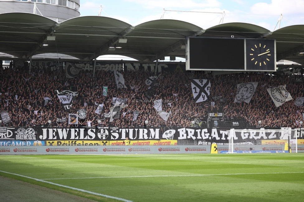 Sturm Graz - Rapid Wien
Oesterreichische Fussball Bundesliga, 32. Runde, SK Sturm Graz - SK Rapid Wien, Stadion Graz-Liebenau, 17.05.2026. Foto zeigt Fans von Sturm
