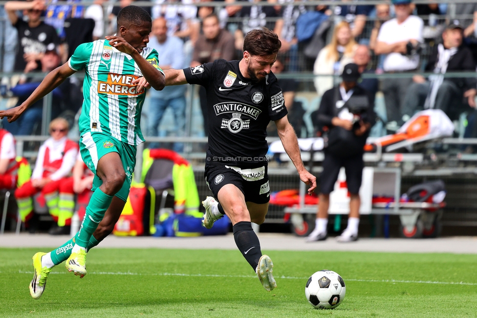 Sturm Graz - Rapid Wien
Oesterreichische Fussball Bundesliga, 32. Runde, SK Sturm Graz - SK Rapid Wien, Stadion Graz-Liebenau, 17.05.2026. Foto zeigt Otar Kiteishvili (Sturm)
