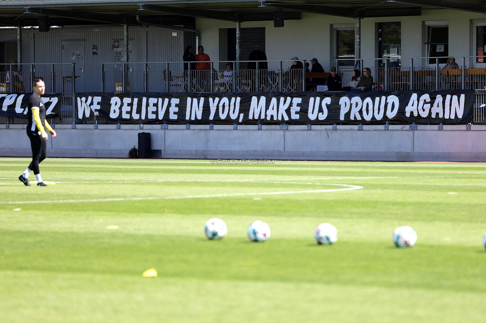 Sturm Damen - Austria Wien
OEFB Frauen Bundesliga, Meistergruppe - 4. Runde, SK Sturm Graz Damen - FK Austria Wien, Trainingszentrum Messendorf, 17.05.2026. Foto zeigt das Trainingszentrum Messendorf
