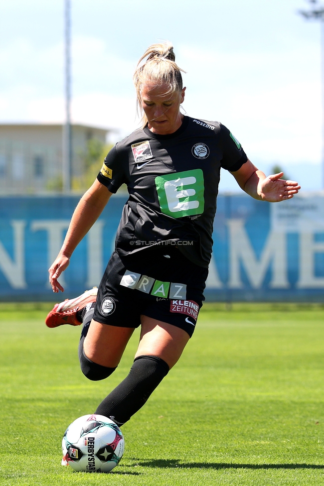 Sturm Damen - Austria Wien
OEFB Frauen Bundesliga, Meistergruppe - 4. Runde, SK Sturm Graz Damen - FK Austria Wien, Trainingszentrum Messendorf, 17.05.2026. Foto zeigt Laura Lillholm-Petersen (Sturm Damen)

