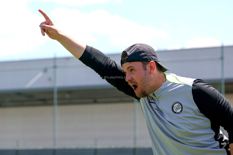 Sturm Damen - Austria Wien
OEFB Frauen Bundesliga, Meistergruppe - 4. Runde, SK Sturm Graz Damen - FK Austria Wien, Trainingszentrum Messendorf, 17.05.2026. Foto zeigt
