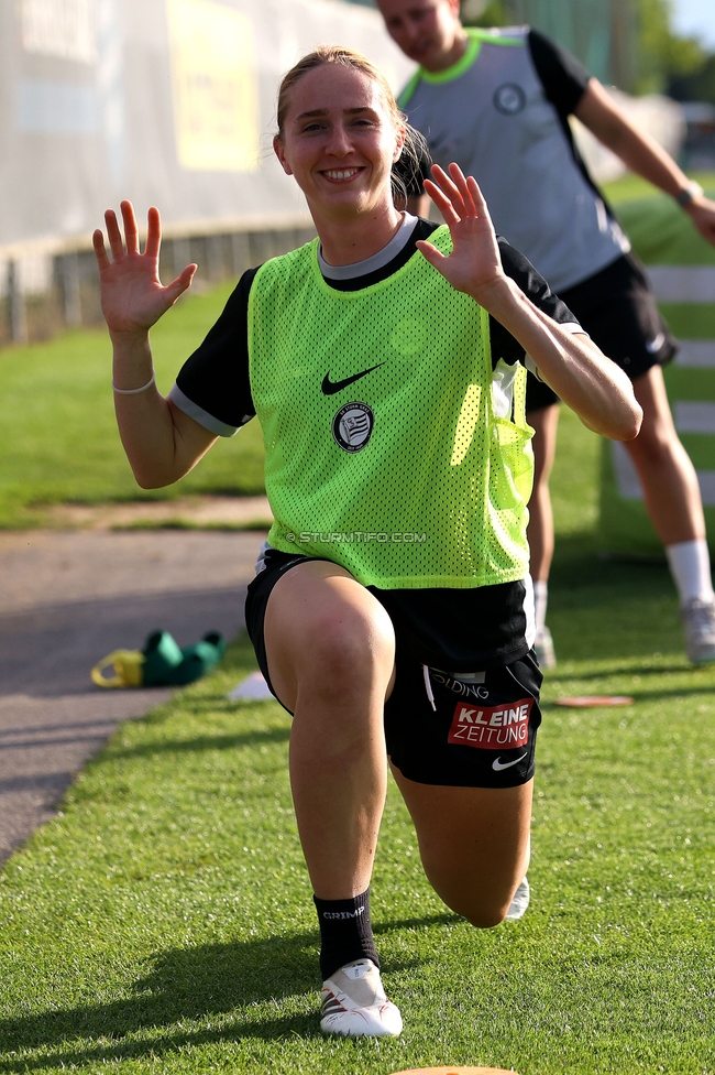 Sturm Damen - St. Poelten
OEFB Frauen Bundesliga, Meistergruppe - 5. Runde, SK Sturm Graz Damen - SKN St. Poelten, Trainingszentrum Messendorf, 22.05.2026. Foto zeigt Elisabeth Brandl (Sturm Damen)
