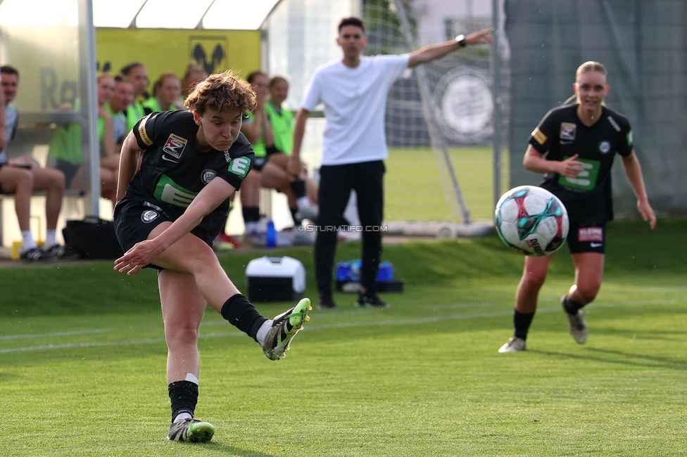 Sturm Damen - St. Poelten
OEFB Frauen Bundesliga, Meistergruppe - 5. Runde, SK Sturm Graz Damen - SKN St. Poelten, Trainingszentrum Messendorf, 22.05.2026. Foto zeigt Pauline Deutsch (Sturm Damen)
