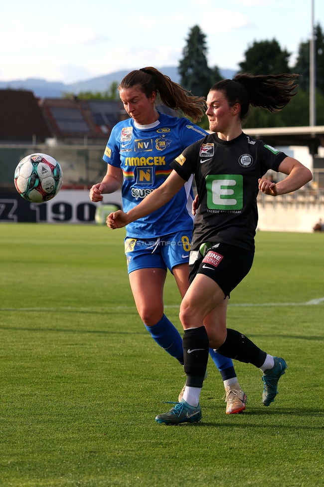 Sturm Damen - St. Poelten
OEFB Frauen Bundesliga, Meistergruppe - 5. Runde, SK Sturm Graz Damen - SKN St. Poelten, Trainingszentrum Messendorf, 22.05.2026. Foto zeigt Zala Kustrin (Sturm Damen)
