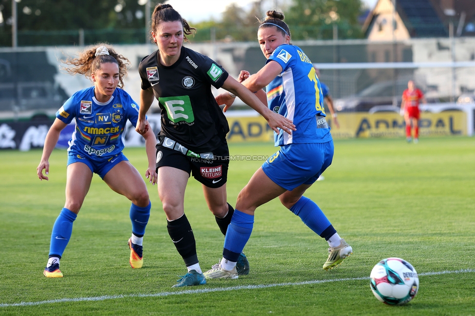 Sturm Damen - St. Poelten
OEFB Frauen Bundesliga, Meistergruppe - 5. Runde, SK Sturm Graz Damen - SKN St. Poelten, Trainingszentrum Messendorf, 22.05.2026. Foto zeigt Zala Kustrin (Sturm Damen)
