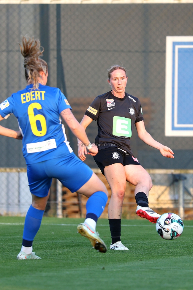 Sturm Damen - St. Poelten
OEFB Frauen Bundesliga, Meistergruppe - 5. Runde, SK Sturm Graz Damen - SKN St. Poelten, Trainingszentrum Messendorf, 22.05.2026. Foto zeigt Elisabeth Brandl (Sturm Damen)

