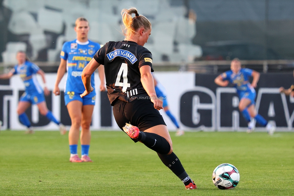 Sturm Damen - St. Poelten
OEFB Frauen Bundesliga, Meistergruppe - 5. Runde, SK Sturm Graz Damen - SKN St. Poelten, Trainingszentrum Messendorf, 22.05.2026. Foto zeigt Laura Lillholm-Petersen (Sturm Damen)
