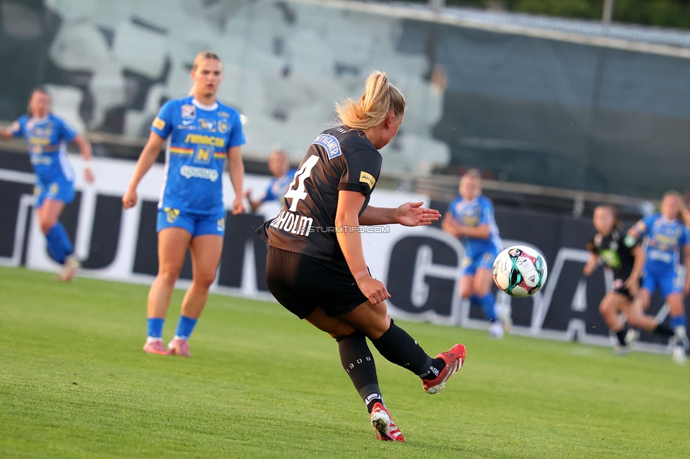 Sturm Damen - St. Poelten
OEFB Frauen Bundesliga, Meistergruppe - 5. Runde, SK Sturm Graz Damen - SKN St. Poelten, Trainingszentrum Messendorf, 22.05.2026. Foto zeigt Laura Lillholm-Petersen (Sturm Damen)
