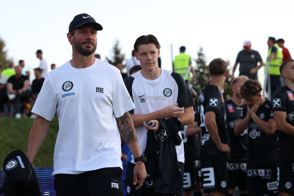 Seekirchen - Sturm Graz
OEFB Cup 1. Runde, SV Seekirchen - SK Sturm Graz, Sportzentrum Aug, Seekirchen am Wallersee, 24.07.2026. Foto zeigt Martin Ehrenreich (Teammanagement Sturm)
