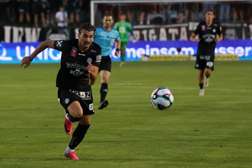 Seekirchen - Sturm Graz
OEFB Cup 1. Runde, SV Seekirchen - SK Sturm Graz, Sportzentrum Aug, Seekirchen am Wallersee, 24.07.2026. Foto zeigt Gizo Mamageishvili (Sturm)
