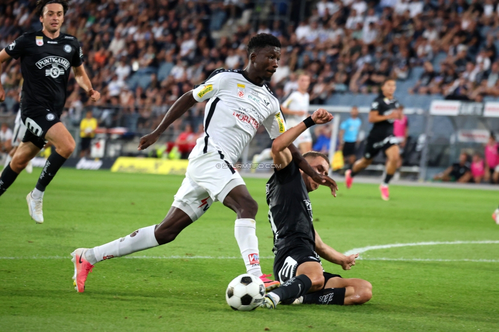 Sturm Graz - Altach
Oesterreichische Fussball Bundesliga, 3. Runde, SK Sturm Graz - SC Rheindorf Altach, Stadion Graz-Liebenau, 15.08.2026. 

Foto zeigt Petar Petrovic (Sturm)
