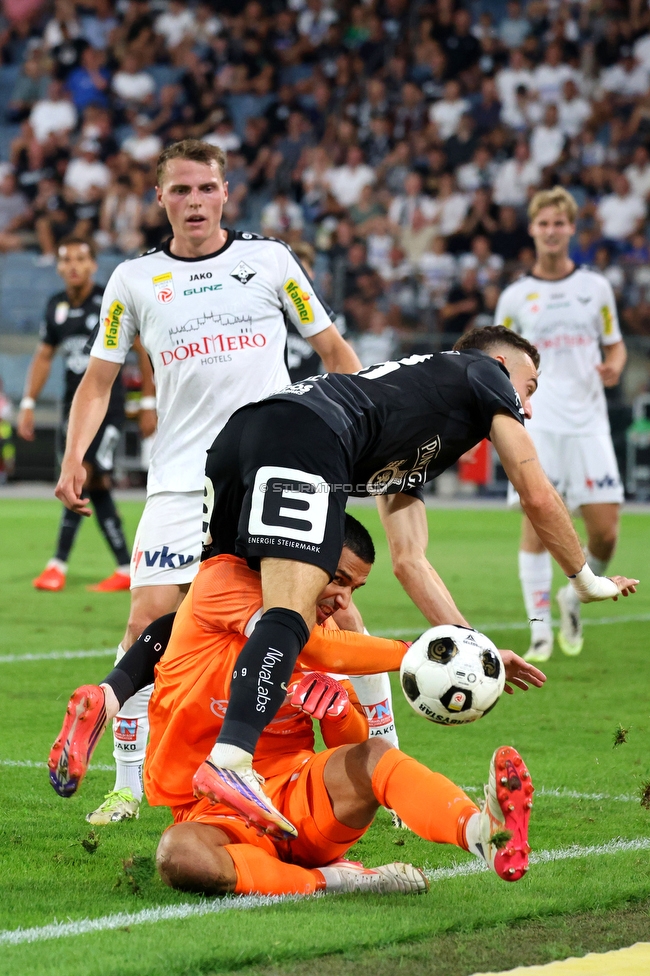 Sturm Graz - Altach
Oesterreichische Fussball Bundesliga, 3. Runde, SK Sturm Graz - SC Rheindorf Altach, Stadion Graz-Liebenau, 15.08.2026. 

Foto zeigt Juergen Heil (Sturm)
