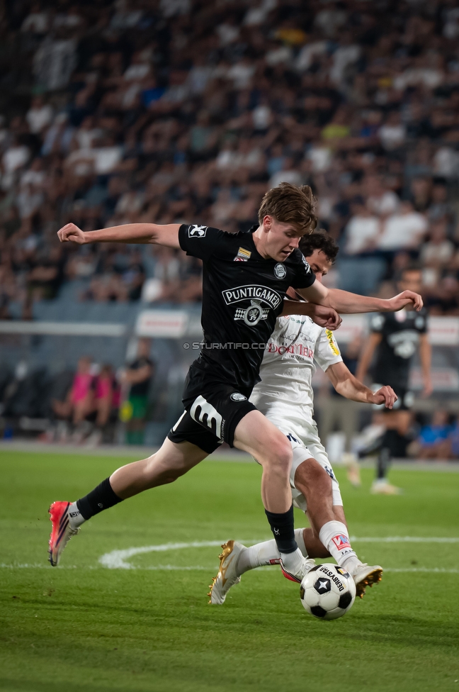 Sturm Graz - Altach
Oesterreichische Fussball Bundesliga, 3. Runde, SK Sturm Graz - SC Rheindorf Altach, Stadion Graz-Liebenau, 15.08.2026. 

Foto zeigt Luca Weinhandl (Sturm)
