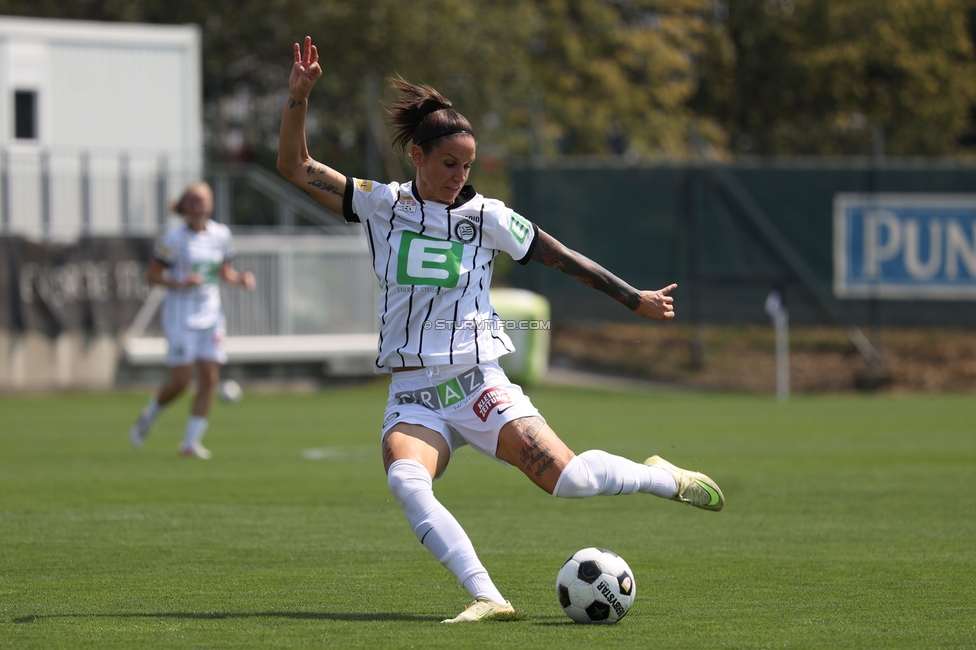 Sturm Frauen - Salzburg
OEFB Frauen Bundesliga, 3. Runde, SK Sturm Graz Frauen - FC Salzburg, Trainingszentrum Messendorf, 16.08.2026. 

Foto zeigt Lilla Sipos (Sturm Frauen)
