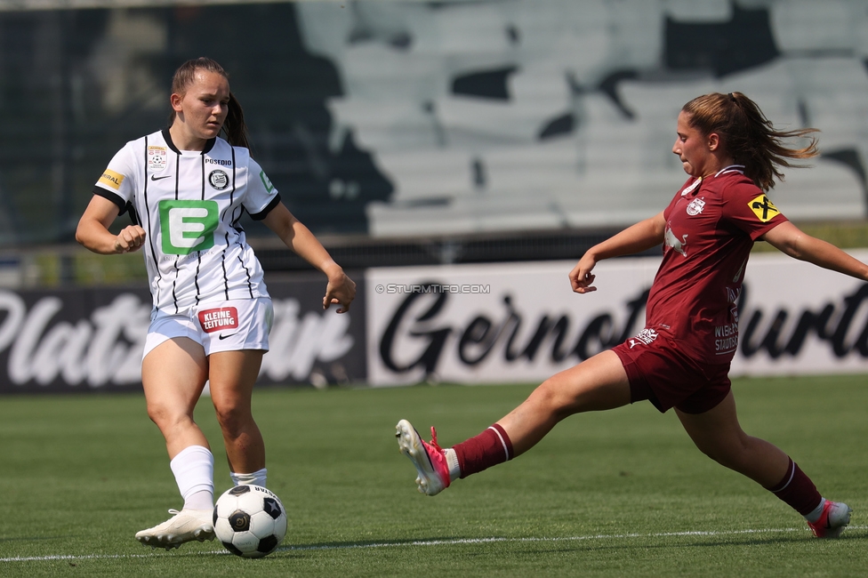 Sturm Frauen - Salzburg
OEFB Frauen Bundesliga, 3. Runde, SK Sturm Graz Frauen - FC Salzburg, Trainingszentrum Messendorf, 16.08.2026. Foto zeigt Julia Keutz (Sturm Frauen)
