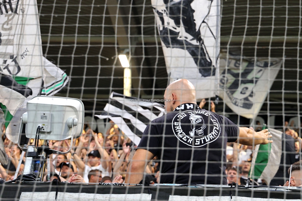 Sturm Graz - Lustenau
Oesterreichische Fussball Bundesliga, 4. Runde, SK Sturm Graz - SC Austria Lustenau, Stadion Graz-Liebenau, 22.08.2026. 

Foto zeigt Fans von Sturm
Schlüsselwörter: sturmflut vorsaenger