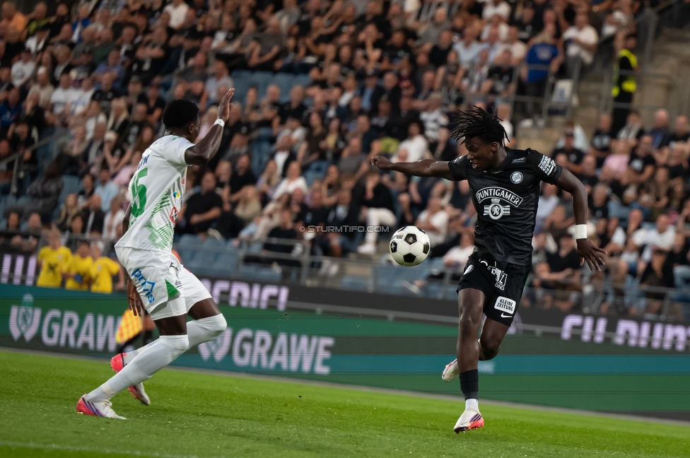 Sturm Graz - Lustenau
Oesterreichische Fussball Bundesliga, 4. Runde, SK Sturm Graz - SC Austria Lustenau, Stadion Graz-Liebenau, 22.08.2026. 

Foto zeigt Seedy Jatta (Sturm)
