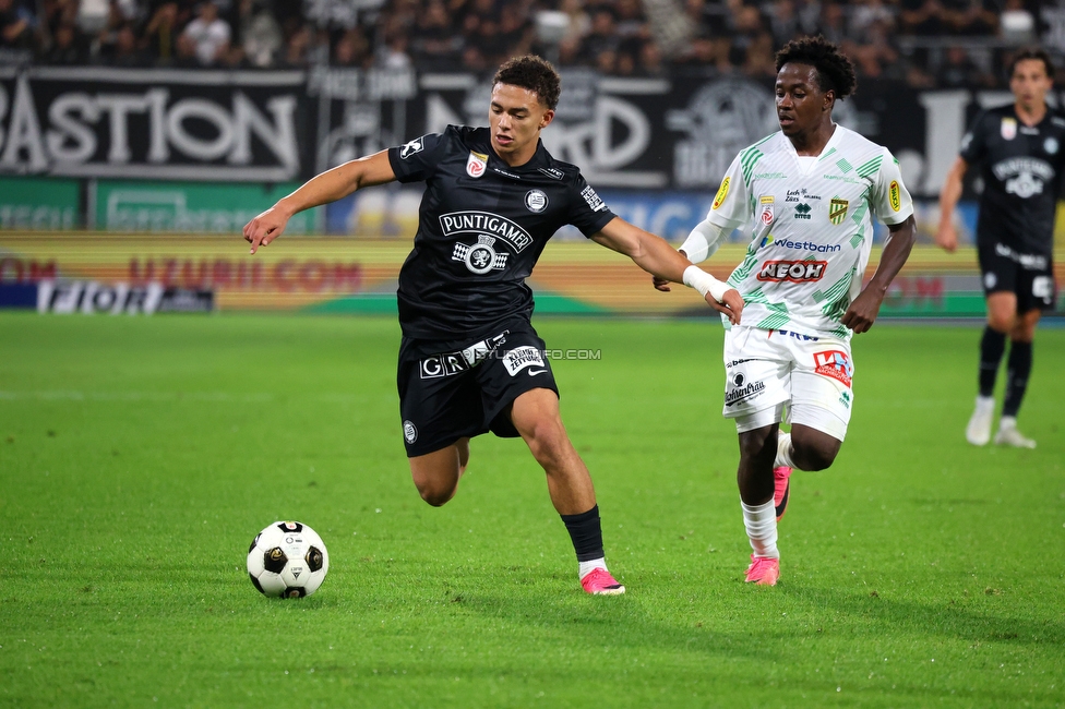 Sturm Graz - Lustenau
Oesterreichische Fussball Bundesliga, 4. Runde, SK Sturm Graz - SC Austria Lustenau, Stadion Graz-Liebenau, 22.08.2026. 

Foto zeigt Jacob Peter Hoedl (Sturm)
