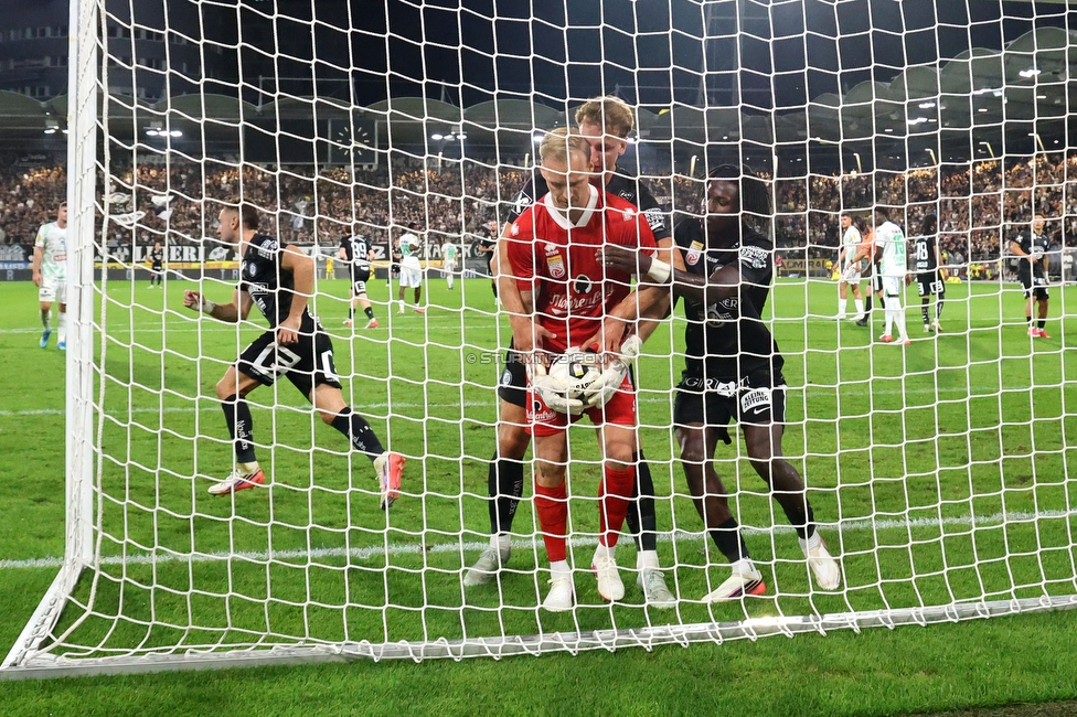 Sturm Graz - Lustenau
Oesterreichische Fussball Bundesliga, 4. Runde, SK Sturm Graz - SC Austria Lustenau, Stadion Graz-Liebenau, 22.08.2026. 

Foto zeigt Seedy Jatta (Sturm)
Schlüsselwörter: elfmeter torjubel