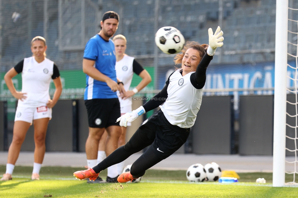 Sturm Frauen - Gintra
UEFA Womens Europa Cup Qualifikation, 1. Runde, SK Sturm Graz Frauen - FC Gintra, Stadion Graz-Liebenau, 26.08.2026.Foto zeigt Vanessa Gritzner (Sturm Frauen)
